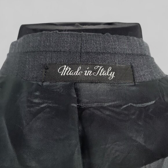 Saks Fifth Avenue Black Label Slim Fit Ermenegildo Zegna Cloth Blazer 40R - Picture 11 of 16